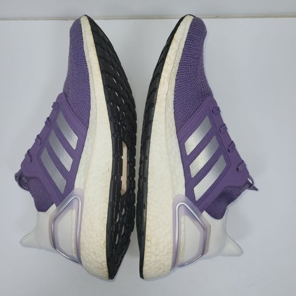 Adidas Ultra Boost 20 Women's Tech Purple Athletic Shoes EG0718 US Size 11 - Picture 6 of 8